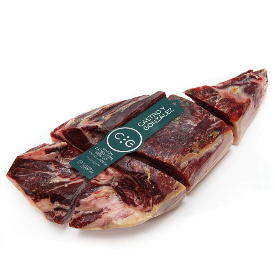 Jamón Bellota 100 Ibérico Castro González Deshuesado