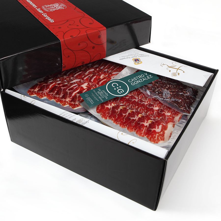 Jamón Bellota 100 Ibérico Castro González Loncheado